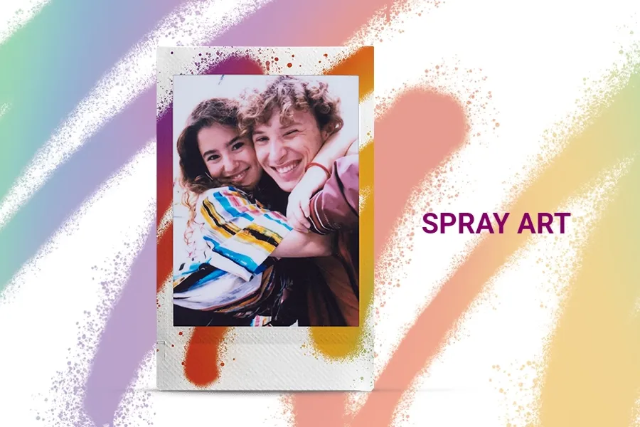 Papier FujiFilm Instax mini Spray Art 10 sztuk